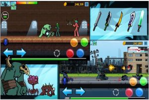 Anger of Stick 4 Mod APK unlocked all weapons