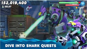 Hungry Shark World Mod Apk 2022 (Unlimited Money, Stamina, & Gems) 1