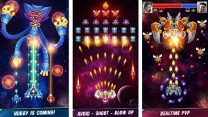 Space Shooter Mod Apk unlocked all spaceships