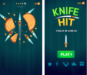 Knife Hit Mod Apk unlimited money
