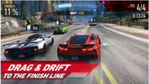 Need for Speed No Limit Mod APK unlocked all cars